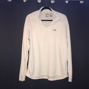 The north face pullover-white